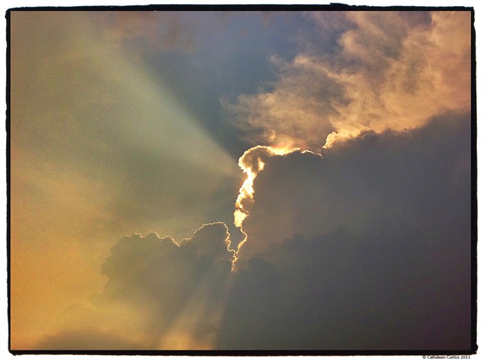 Morning clouds in West Virginia